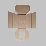 FEUERRAUMAUSKLEIDUNG PASSEND FÜR Justus KAMINOFEN BALTRUM