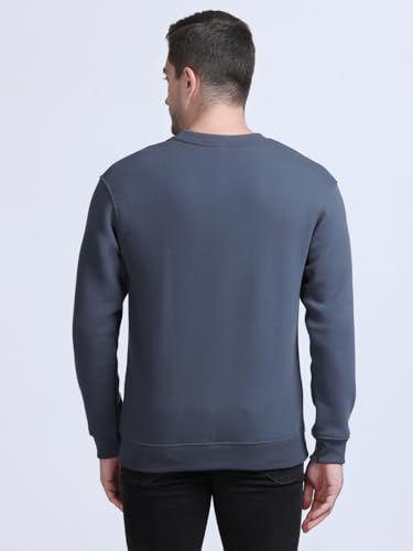 Image of SPUNN Men's Cotton Round Neck Full Sleeves Sweatshirt.