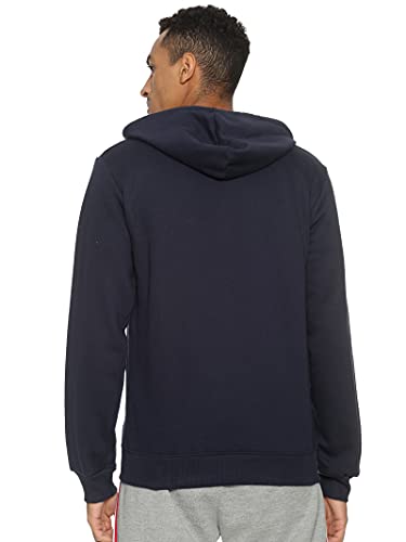Image of CAHOOT Men's Zip-Front Hoodie with Contrast Drawstring for Casual Wear | Long Sleeve | Hooded Neck | Zipper Closure | Cotton Sweatshirt Crafted with Comfort Fit for Everyday Wear