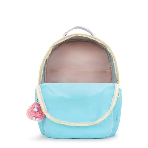 Image of Kipling Women's Seoul Extra Large 17 inch Laptop Backpack, Durable, Roomy with Padded Shoulder Straps, Built-In Protective Sleeve