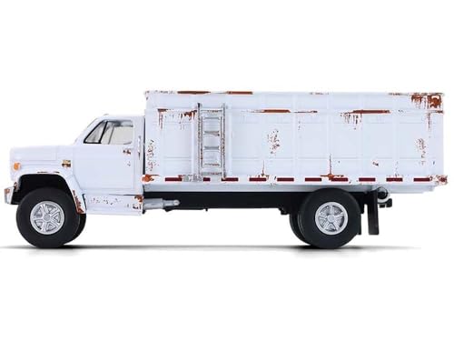 Modelo a escala 1/64 Camión Grain Truck C-70 Blanco 1980 miniatura 3