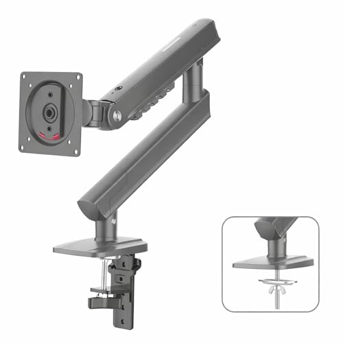 Image of NB Ergonomic 17-32 inch Monitor Desk Arm 360 Degree Movement Heavy Duty 2-9 kgs Load Capacity (Black, Single Arm)