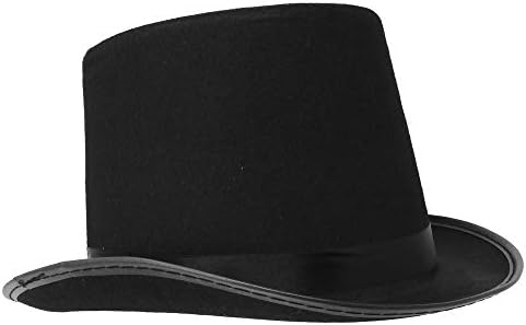 Skeleteen Black Felt Top Hat - کلاه 