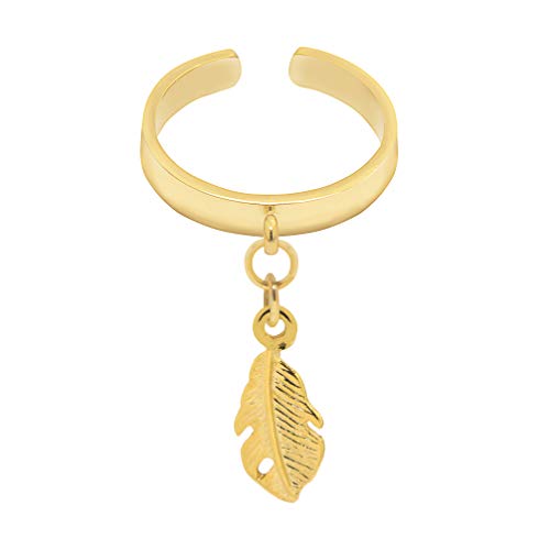 Image of Spinningdaisy Dangling Mighty Tiny Charm Adjustable Ring