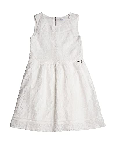Robe blanche Guess pour fille 10 ans en coton chic