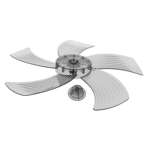 VALICLUD Aspas De Ventilador De Pedestal Universales De 5 Hojas Y 14 Pulgadas De Plástico De Repuesto Para Ventiladores De Mesa, De Pie Y De Pared.