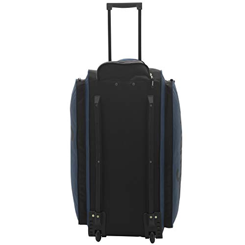 Wrangler Rolling Travel Duffel, Navy Blue, 30