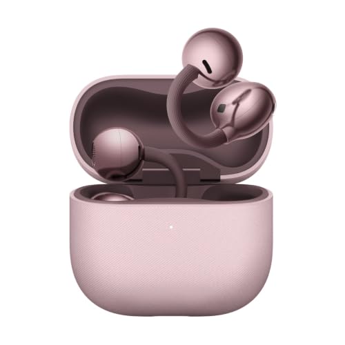 Image of HUAWEI FreeClip 2 Open-Ear Clip-On Earbuds, C-bridge design, Lightweight, 38H Battery, Fast Charge, Dual Driver, IP57 Waterproof & dustproof, Touch & Head-motion control, iOS & Android, Berry Purple