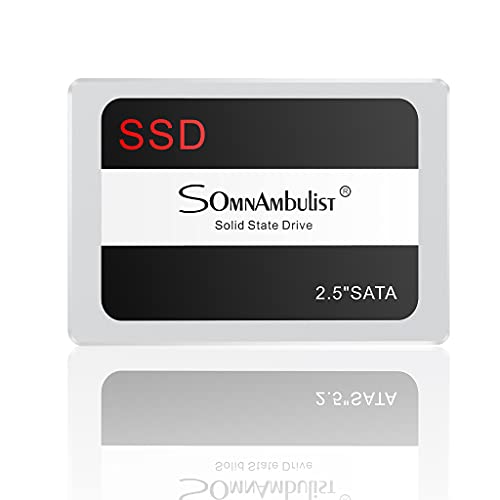 Somnambulist SSD 1TB SATA III 6GB/S Interno Disco Rígido Unidade De Estado Sólido De 2,5”7mm 3D NAND