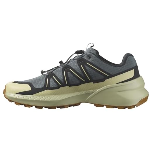 Salomon Hombre Speed Cross Peak Gris Urban, Zapatos de Senderismo Versátiles para Mayor Comodidad, Zapatillas para Correr y Aventuras al Aire Libre, 43 1/3 EU