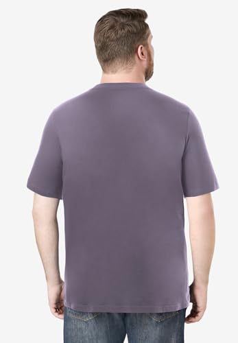 Boulder Creek by Kingsize Men's Big & Tall Heavyweight Jersey Crewneck T-Shirt2