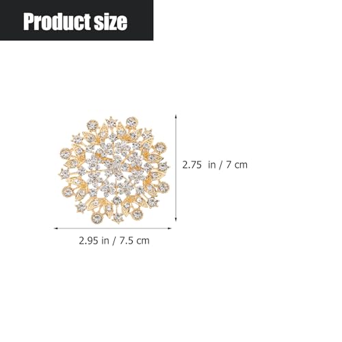 Broches mariage anti-glisse avec perles pour maintenir un châle ou fermer un pull - 3