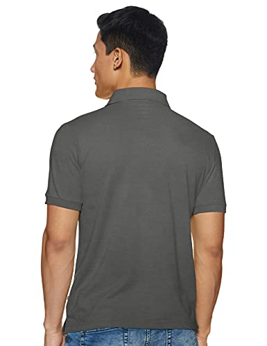 Image of Rupa Bumchums Men Super Combed Cotton Solid Half Sleeve Club Collar Polo Regular Fit T-Shirt with Chest Pocket