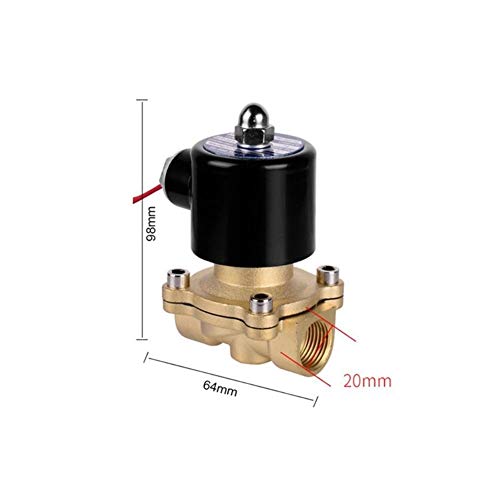 Électrovanne électrique normalement fermée 1/2" AC220V pour stopper les fuites d'eau - 4