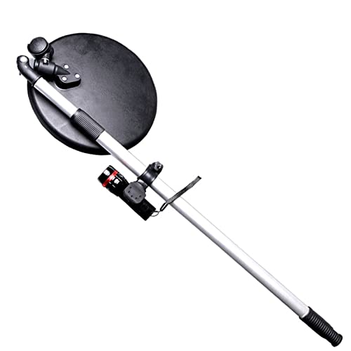 Espejo De Seguridad para Inspección De Bajos De Vehículos, Espejo De Búsqueda Portátil para Automóviles con Reflector De Esquina, Retráctil con Poleas, Adecuado para