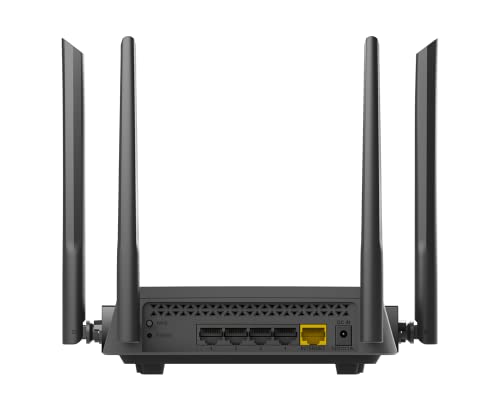 D-Link DIR-825 |High Speed 1200Mbps Dual Band Wi-Fi Router| Gigabit Ethernet Ports | High-Gain Antennas | Easy Setup |MTCTE Certified view 2