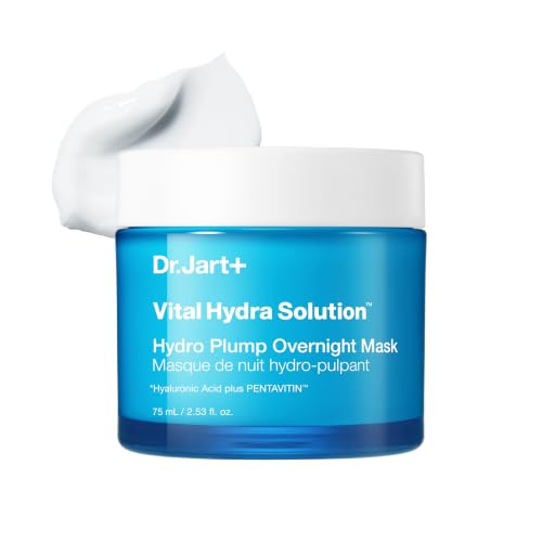 Dr.Jart+ Vital Hydra Solution Hydro Plump Overnight Face Mask with Hyaluronic Acid | Korean Skin Care, 75 ml
