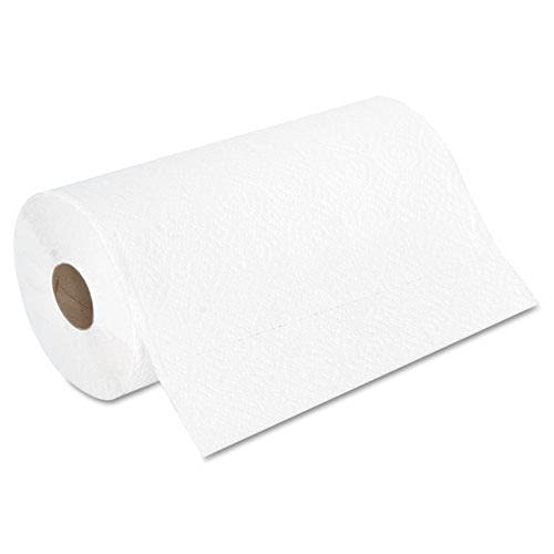 Boardwalk Bwk6273 11 In. X 8.5 In. 2-Ply Kitchen Roll Towel - White (250/Roll, 12 Rolls/Carton) #TOP2