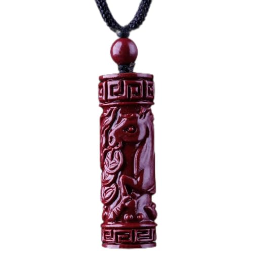 Collier Feng Shui en cinabre pour harmoniser votre espace et votre esprit