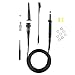 EVTSCAN P4250 Oscilloscope High-Voltage Probe 100:1 2KV 250MHz Crocodile Clip BNC Test Lead Kit