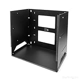 rack 8 ur Rack abierto con un diseño de montaje en pared para 8U