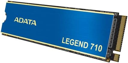 ADATA SSD Legend 710 M.2 1TB PCIe Gen3 x4 M.2 2280 Solid State Drive, Design for Creator Gaming, Read Speed up to 2,400 MB/s, 3D NAND, LDPC, AES 256-bit Encryption