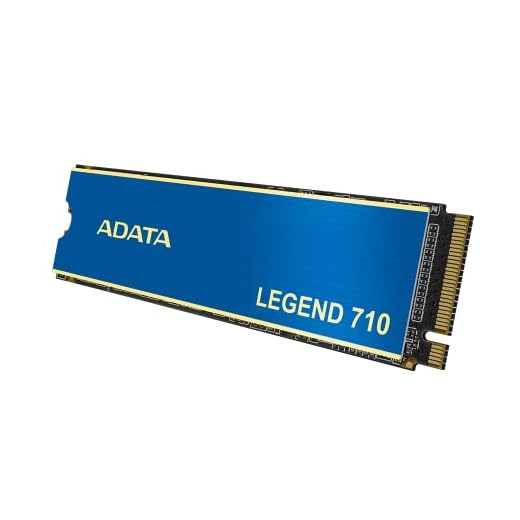 SSD Adata Legend 710 1TB NVMe M.2 2280 (Leitura até 2400MB/s e Gravação até 1800MB/s)
