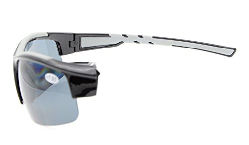 Eyekepper TR90 Unbreakable Sports Bifocal Half Rimless Sunglasses Baseball Running Fishing Driving Golf Softball Hiking3