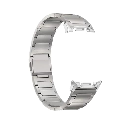 [PLYYQZM] Sam su ng �ɍ��� Galaxy Watch 8 40mm 44mm 8Classic 46mm�p�`�^���X�g���b�v �r�W�l�X�u���X���b�g �����p�A�N�Z�T���[�ɓK��(Silver,For Galaxy 8 40mm)