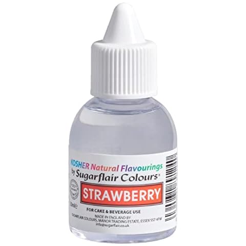Sugarflair Natural Strawberry Flavouring for Baking Cover