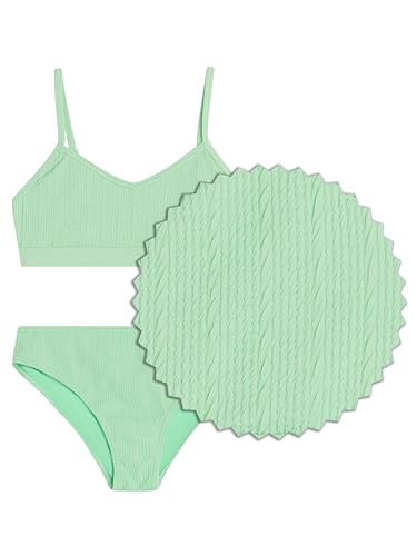 Image of Kanu Surf Girls' Willow V-Neck Bikini Beach Sport 2-Piece Swimsuits