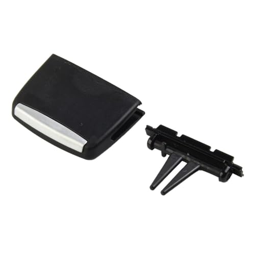 Kit de reparación de clip de salida de aire acondicionado frontal para X5 E70 y X6 E71, repuesto negro ABS + PC, para una fácil instalación, 24 x 33 mm