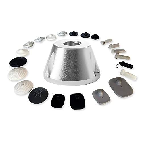 Pacaba Magnetlöser für Sicherungsetiketten,Diebstahlsicherung Magnet Etiketten Entferner Kleidung EAS Systeme Magnetentferner mit Befestigungslöchern (QL+gz)