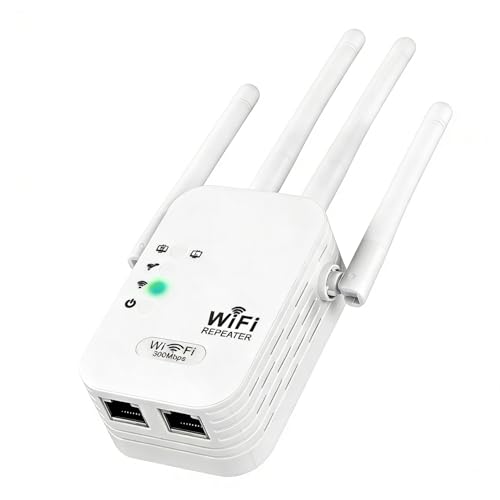 Image of 2026 WiFi Extender Signal Booster for Home, 9800sq.ft Wireless Internet Repeater, Long Range WiFi Booster and Signal Amplifier w /Ethernet Port, WiFi Router Extender Support 99% Devices, 1-Tap Setup