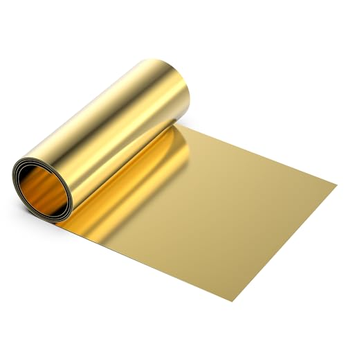 ZDLSDL Messingblech Messingplatte Messingfolie Messingblech rolle 0,1 mm x 200 mm x 2000 mm