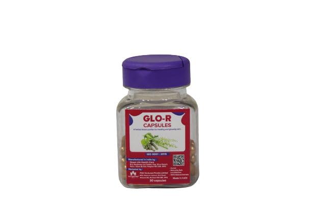 GLO-R Capsules | Blood purifier | for healthy and glowing skin