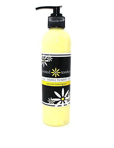 Coconut Lemongrass Nourishing & Moisturizing Aloe Lotion 'I Smell Yummy' - Perfect For Dry Hands, Face and Body HANDMADE IN THE U.S.A.