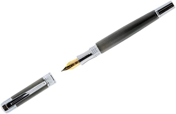 Miniatura 4 de Pluma estilográfica de oro de 18 quilates 2 recambios de tinta  NFP1  Bolígrafos de lujo para diario tomar notas escribir  Accesorios de oficina y