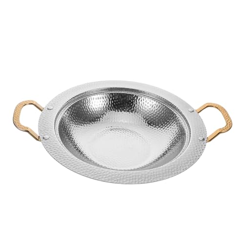 Wok en Acier Inoxydable Robust à Double Poignée : la Qualité Durable pour Cuisiner