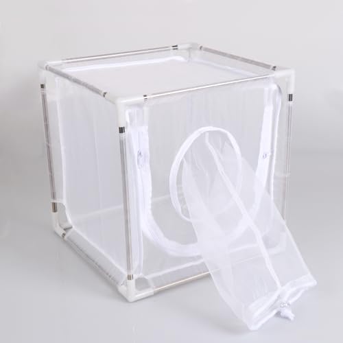 Cage d'élevage d'insectes RESTCLOUD anti-évasion en maille fine pour projet pédagogique