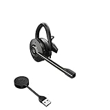 Im Set enthalten: 1 x Jabra Engage 55 Convertibles Headset mit EarHook, EarGels, Nacken- und Überkopfbügel, USB-A DECT-Adapter, Reiseetui und Sicherheitsdatenblatt, Gewicht: 21 g, Farbe: Schwarz