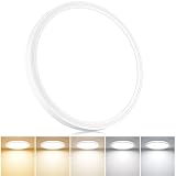 Swoieltr Plafoniera LED Soffitto, Ø18cm Lampada da Soffitto con 5 Colori - 3000/3500/4000/...
