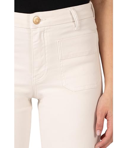 KUT from the Kloth Women's Charlotte High Rise Leg W/Patch Pockets Wide Hem3