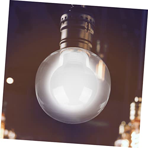 Image of Glass Lamp Shade Double Layers 3.14 Inch Clear Globe Replacement for Pendant Light Fixture Suitable for Home Decoration and Light Bulb Protection