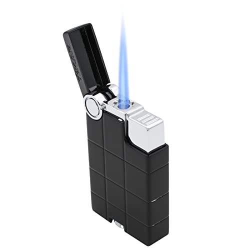 Encendedor Xikar EX Llama Única a Prueba de Viento Negro miniatura 2
