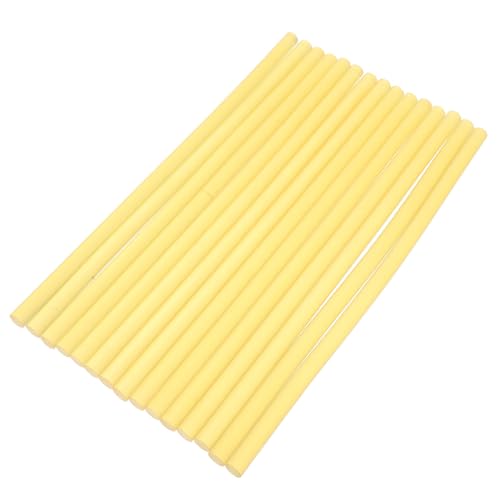 Barras de pegamento caliente amarillo de EVA Artibetter, 15 unidades para manualidades y hogar
