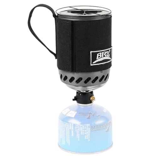 Single Burner Propane Camping Stove – BSR Portable Backpacking Stove for Hunting Essentials, Survival Gear & Outdoor Cooking | Camp Stove with Igniter