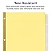 Avery 11116 Insertable Standard Tab Dividers, 8-Tab, Legal,Buff