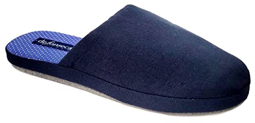  de fonseca pantofole ciabatte ESTIVE da UOMO mod. ROMA TOP E M810 (BLU, numeric_44)
