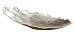 Produktbild Dekoschale länglich Schale oval Silber Metall massiv Deko Tischdeko 32 o. 42 cm (Groß: 42 cm)